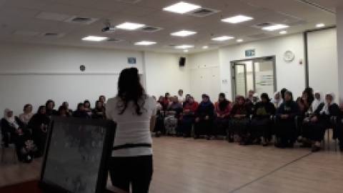 אפריל 2018 - יום האם למועדוני הבדואים במרחבים.يوم الام للمسنات البدويات في نوادي جمعيه مرحافيم في ال