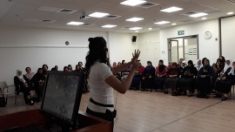 אפריל 2018 - יום האם למועדוני הבדואים במרחבים.يوم الام للمسنات البدويات في نوادي جمعيه مرحافيم في ال