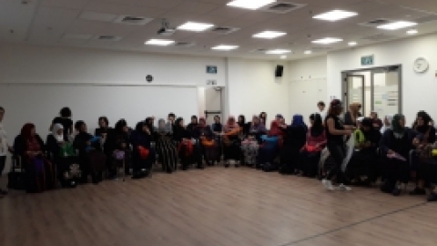 אפריל 2018 - יום האם למועדוני הבדואים במרחבים.يوم الام للمسنات البدويات في نوادي جمعيه مرحافيم في ال