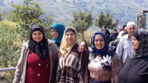 אפריל 2018 - חברי מועדוני עמותת מרחבים בכפרים הבדואים יצאו לנופש בטבריה.أعضاء نوادي جمعيه مرحافيم في