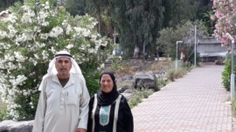 אפריל 2018 - חברי מועדוני עמותת מרחבים בכפרים הבדואים יצאו לנופש בטבריה.أعضاء نوادي جمعيه مرحافيم في