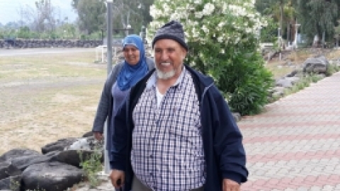 אפריל 2018 - חברי מועדוני עמותת מרחבים בכפרים הבדואים יצאו לנופש בטבריה.أعضاء نوادي جمعيه مرحافيم في