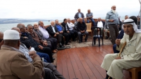 אפריל 2018 - חברי מועדוני עמותת מרחבים בכפרים הבדואים יצאו לנופש בטבריה.أعضاء نوادي جمعيه مرحافيم في