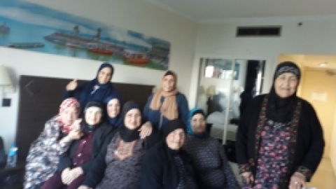 אפריל 2018 - חברי מועדוני עמותת מרחבים בכפרים הבדואים יצאו לנופש בטבריה.أعضاء نوادي جمعيه مرحافيم في