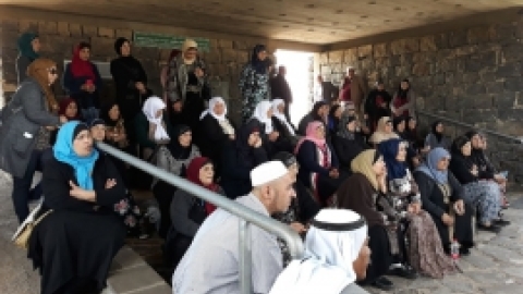 אפריל 2018 - חברי מועדוני עמותת מרחבים בכפרים הבדואים יצאו לנופש בטבריה.أعضاء نوادي جمعيه مرحافيم في