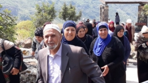 אפריל 2018 - חברי מועדוני עמותת מרחבים בכפרים הבדואים יצאו לנופש בטבריה.أعضاء نوادي جمعيه مرحافيم في