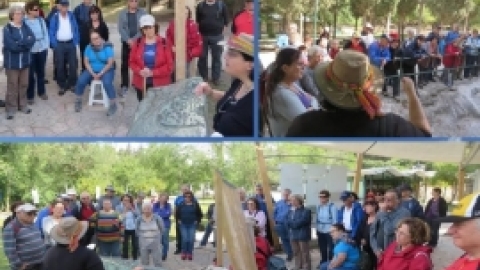 מאי 2016- אלבום תמונות מטיול לבית שערים בהדרכת רונה אביסף, מדריכת טיולים, אדריכלית נוף וארכיאולוגית,