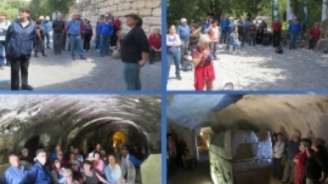 מאי 2016- אלבום תמונות מטיול לבית שערים בהדרכת רונה אביסף, מדריכת טיולים, אדריכלית נוף וארכיאולוגית,